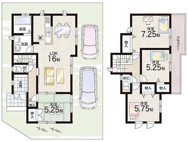 【4LDK】○山本小学校・・・徒歩４分 ○上之島中学校・・・徒歩１５分