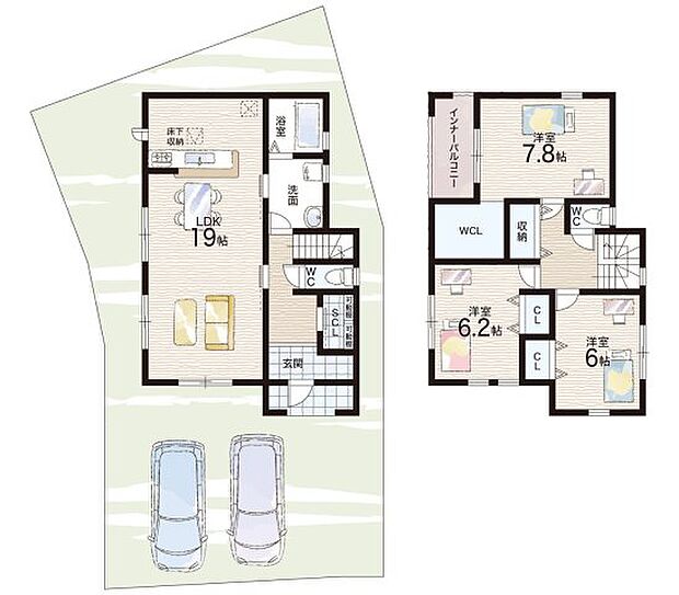 【3LDK】○春木小学校・・・徒歩9分 ○春木中学校・・・徒歩10分