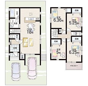 ○南第二小学校・・・徒歩7分 ○南中学校・・・徒歩12分 