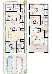 ○田島南小学校・・・徒歩10分 ○田島中学校・・・徒歩9分 