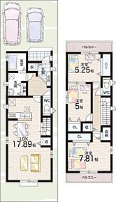 ○加納小学校・・・徒歩3分 ○盾津東中学校・・・徒歩10分 