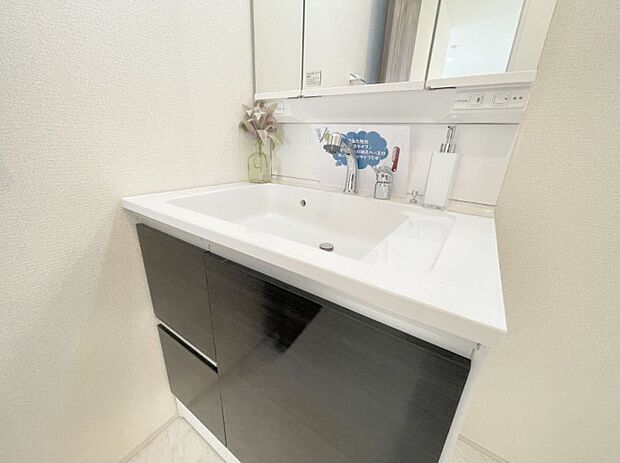 【シャンプードレッサー】ハンドシャワー付き！使いやすい洗面台。  