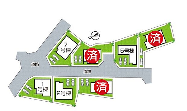 全7区画