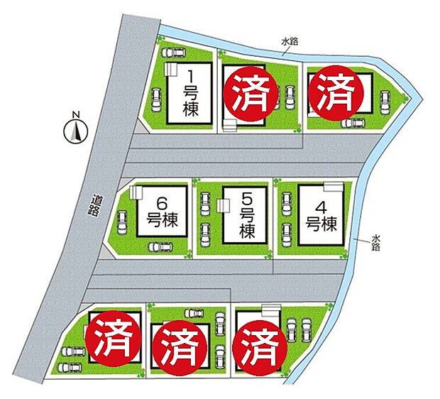 全9区画