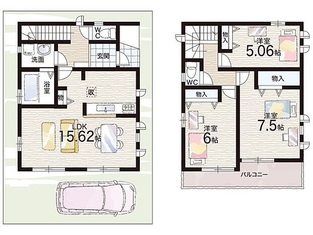 【3LDK+S(納戸)】○丸橋小学校・・・徒歩13分 ○第三中学校・・・徒歩7分