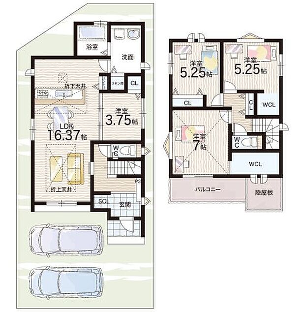 【4LDK】○ありの台小学校・・・徒歩10分 ○有馬中学校・・・徒歩9分