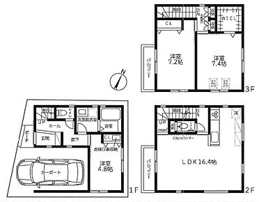 ○成徳小学校・・・徒歩11分 ○鷹匠中学校・・・徒歩12分 