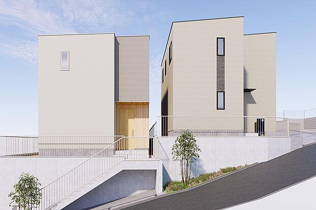 CGパース/連棟外観（イメージ）