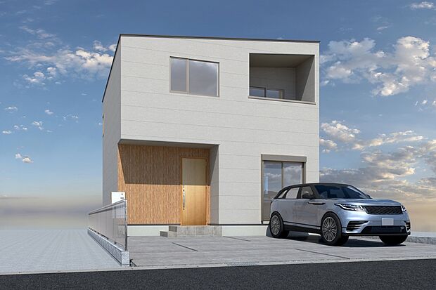 ■CGイメージパース/8号地外観パース(建物未完成のためイメージパースです)■