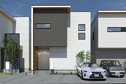  ■CGイメージパース/3号地外観パース■