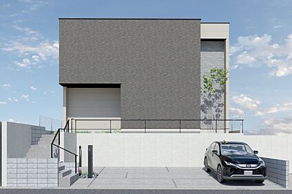 ■CGイメージパース/1号地外観パース■
