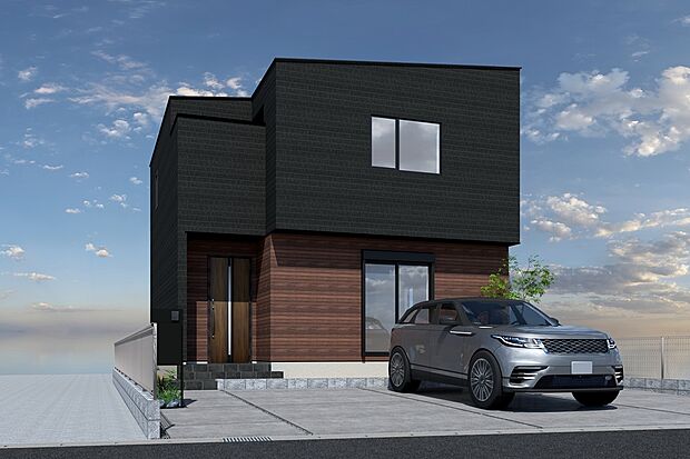 【■CGイメージパース/1号地外観パース■】（建物未完成のためイメージパースです）