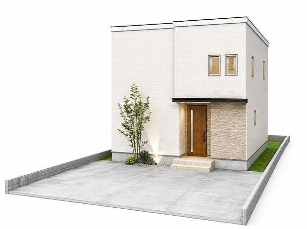4号地外観パース(建物プラン例)