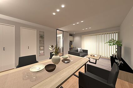 ■CGイメージパース/1号地内観パース■