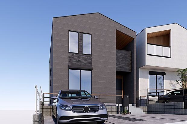 *2号地外観イメージパース*
