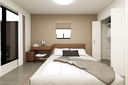 【内観イメージパース：洋室】