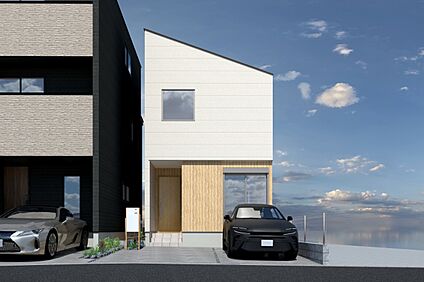 【3号地外観イメージパース】