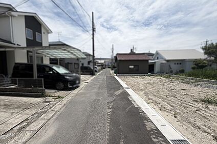 前面道路含む現地