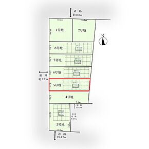 土地面積にはセットバック部分3.73m2を含む 