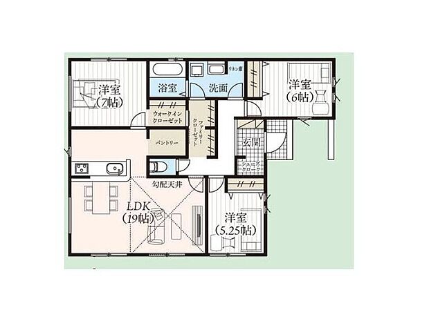 (1号棟)、価格3690万円、3LDK、土地面積217.52m2、建物面積91.5m2