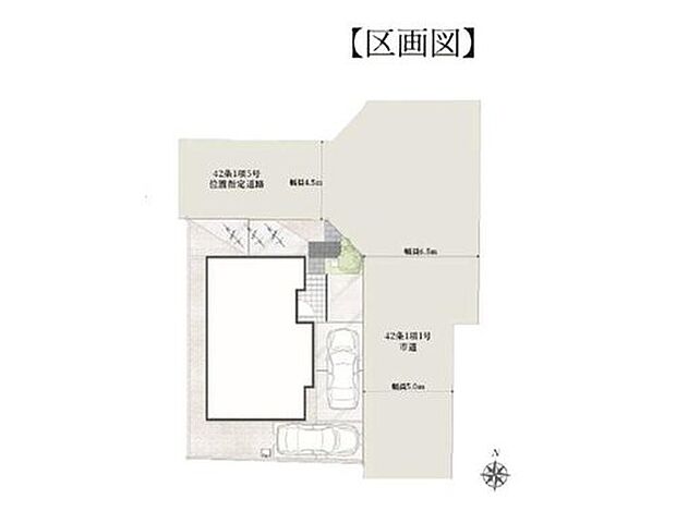 ≪全体区画図≫
◎陽当たり・風通しの良い角地の新築戸建て♪
◎カースペース2台可能♪駐輪場としても利用可能♪