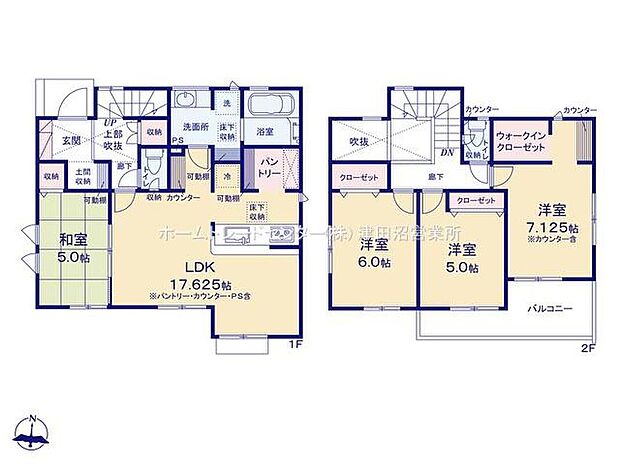 各居室に収納を完備しております。収納が豊富な住宅は居室空間がしっかりと使えるので暮らしやすさが断然に上がります。荷物を気にすることなく家具の配置をお好み通りにできるのも大きな魅力です。