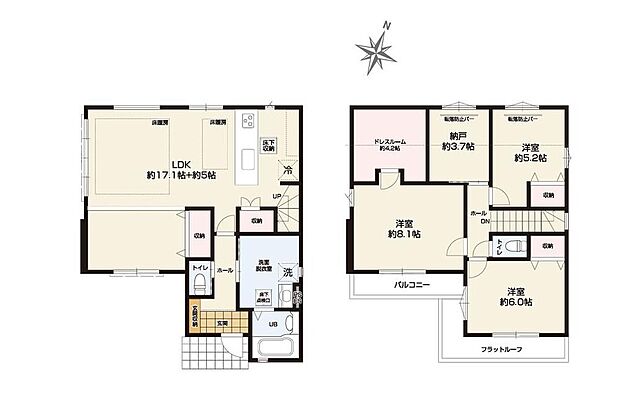 (1号棟)、価格3998万円、3LDK+S、土地面積109.55m2、建物面積111.14m2 