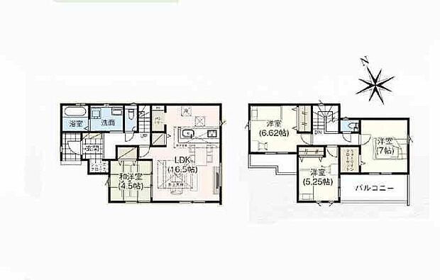 (1号棟)、価格3390万円、4LDK、土地面積167.19m2、建物面積100.81m2