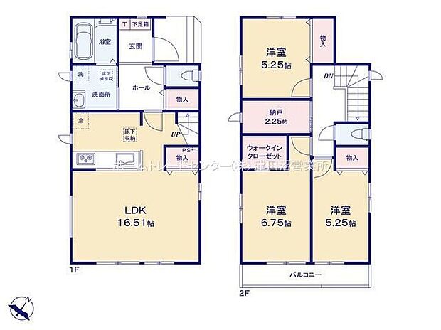 (B号棟)、価格3490万円、3LDK+S、土地面積91.27m2、建物面積89.84m2