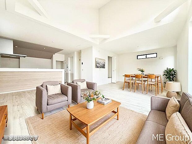 ■心落ち着く場所、ゆったり過ごせるリビング