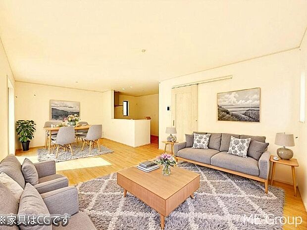 ■シンプルだけど贅沢、大切な人と過ごす心がほどける空間