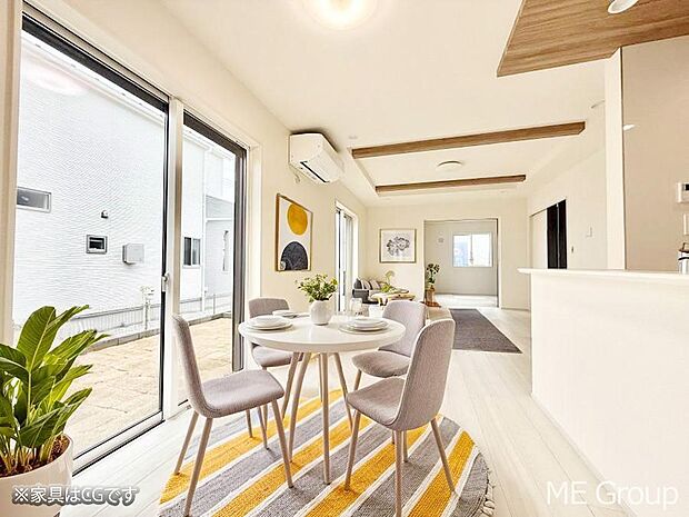 ■心落ち着く場所、ゆったり過ごせるリビング