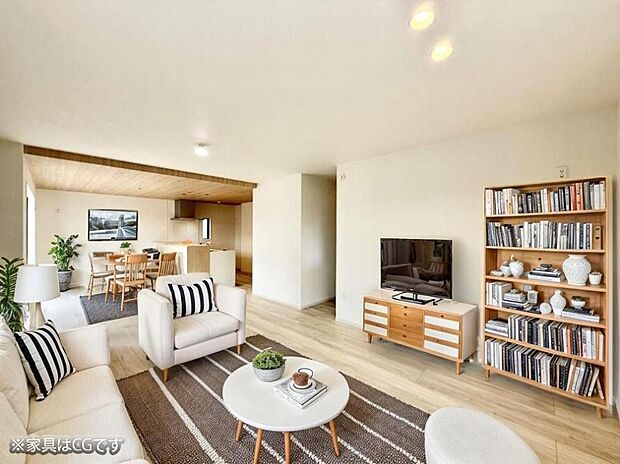 ■床暖房完備のLDK23.7帖!