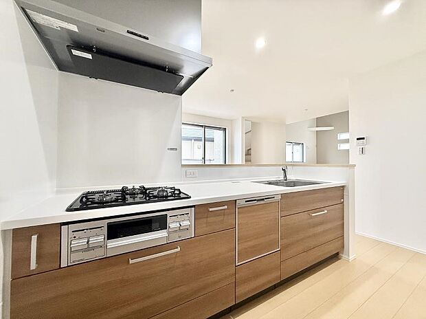 ■家族の絆を深める、温もりのあるキッチン