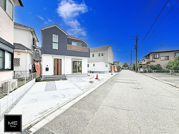 【前面道路含む現地写真】■新しい住まい、街の新しい風景
