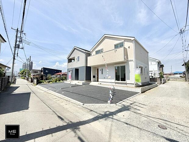 【前面道路含む現地写真】■新しい住まい、街の新しい風景