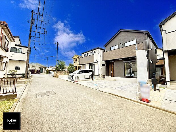 【前面道路含む現地写真】■優雅なラインが、毎日を引き立てます