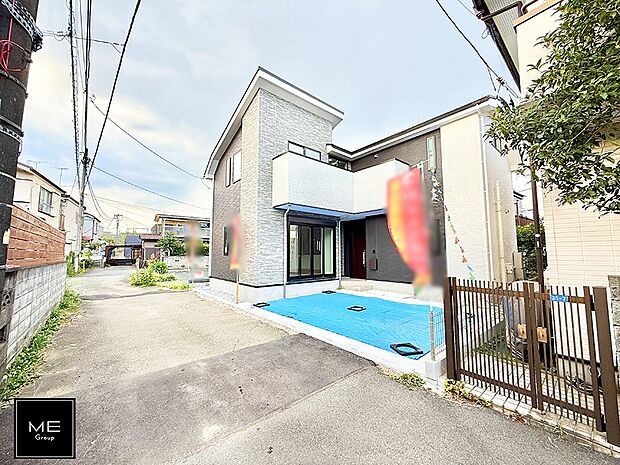 【前面道路含む現地写真】■新しい住まい、街の新しい風景