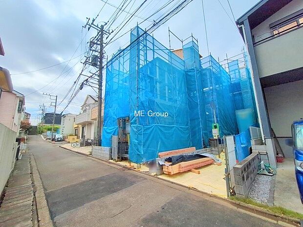 【前面道路含む現地写真】■新しい住まい、街の新しい風景
