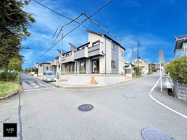 【前面道路含む現地写真】■この道を歩けば、毎日が少し特別になる