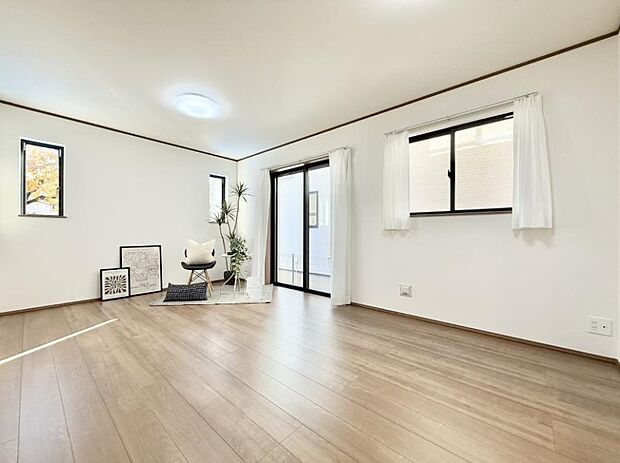 【リビング】■心落ち着く場所、ゆったり過ごせるリビング