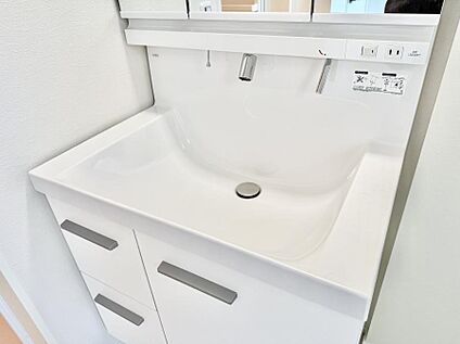 ハンドシャワー付洗面台