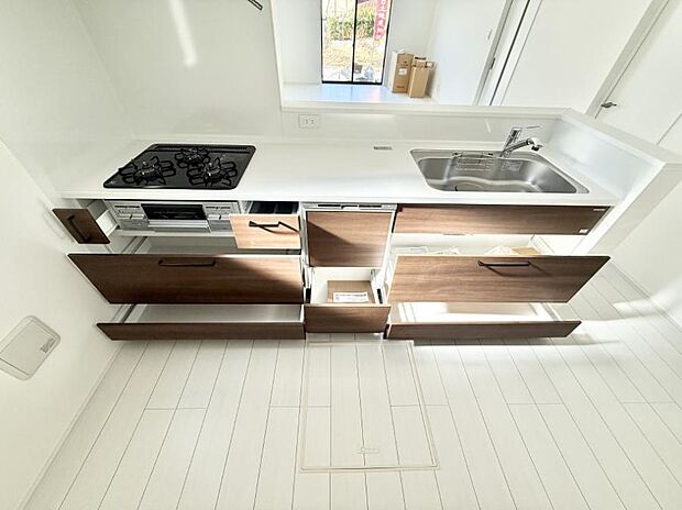 【ダイニングキッチン】■おしゃれで実用的、心ときめくキッチンデザイン