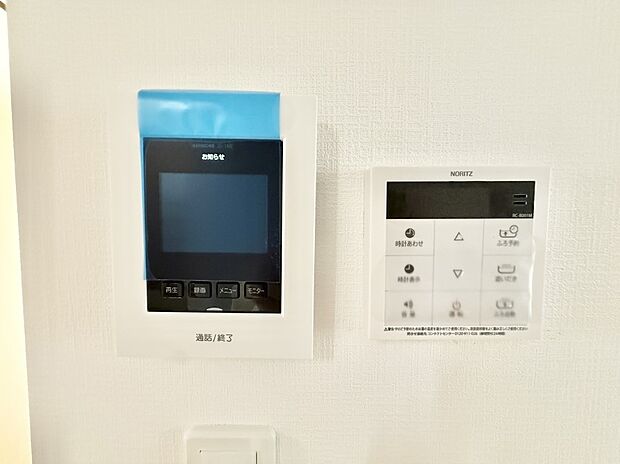 【TVモニター付インターフォン】■訪問者を確認できて安心感が増します