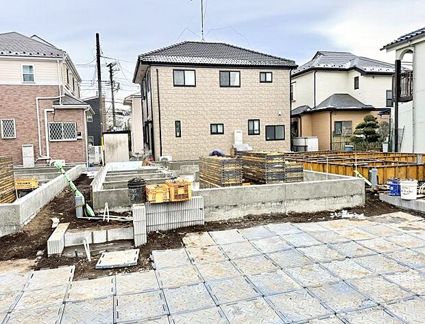 【現地外観写真】■新しい暮らしが始まる場所で、家族の絆を深める