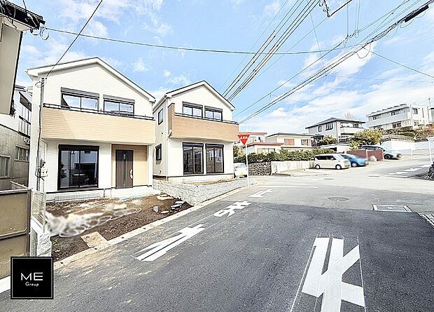 【前面道路含む現地写真】■新しい住まい、街の新しい風景