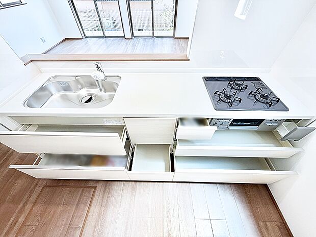 【キッチン】■料理がもっと楽しくなる、快適なキッチン空間