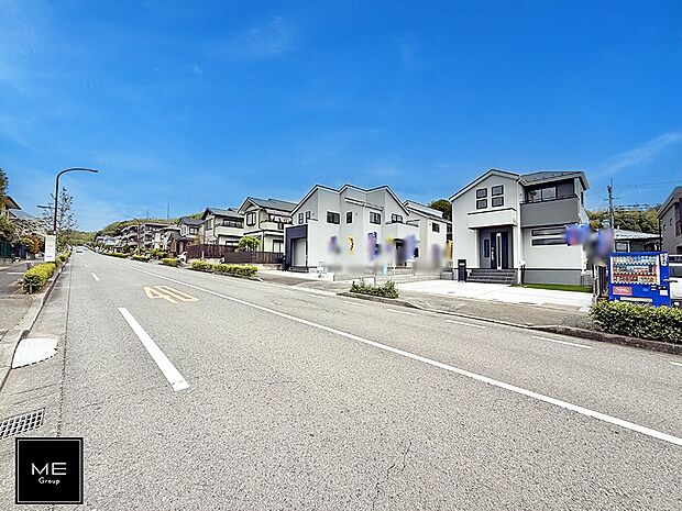 【前面道路含む現地写真】■家族とのお出かけが楽しくなる環境です