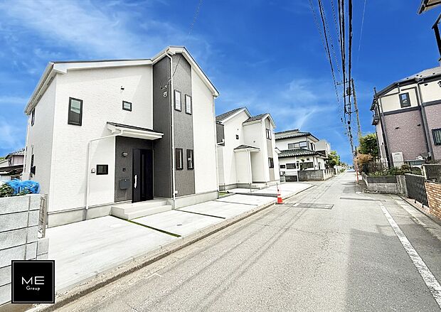 【前面道路含む現地写真】■新しい住まい、街の新しい風景
