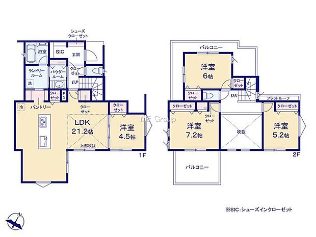 【4LDK】1号棟